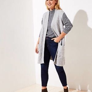 Loft sweater vest - cream